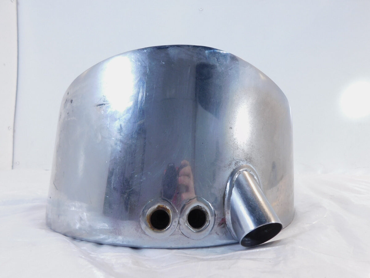 Harley Davidson Softail Fat Boy & Heritage Classic Chrome Oil Tank Bag Reservoir