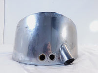 Harley Davidson Softail Fat Boy & Heritage Classic Chrome Oil Tank Bag Reservoir