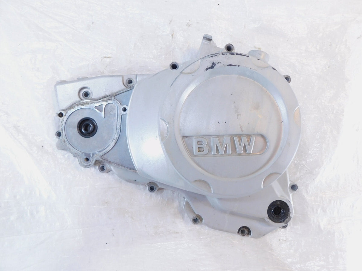 BMW F650 F650GS Dakar & F650CS Scarver Silver Left Engine Motor Clutch Cover - C3 Cycle