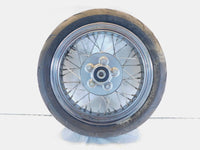 1998-2003 Triumph Thunderbird Sport Chrome Spoked Rear Wheel Rim & Tire