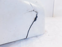 Harley Touring Electra Glide Ultra Classic White Left Lower Leg Fairing Glovebox - C3 Cycle