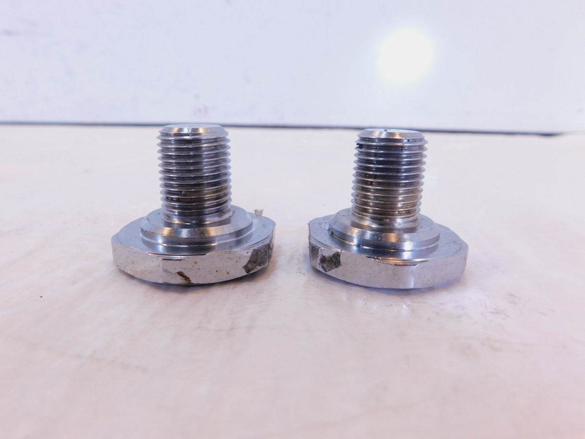 Harley Davidson Road King Dyna Softail Wide Glide 41mm Front Fork Tube Plug Caps - C3 Cycle