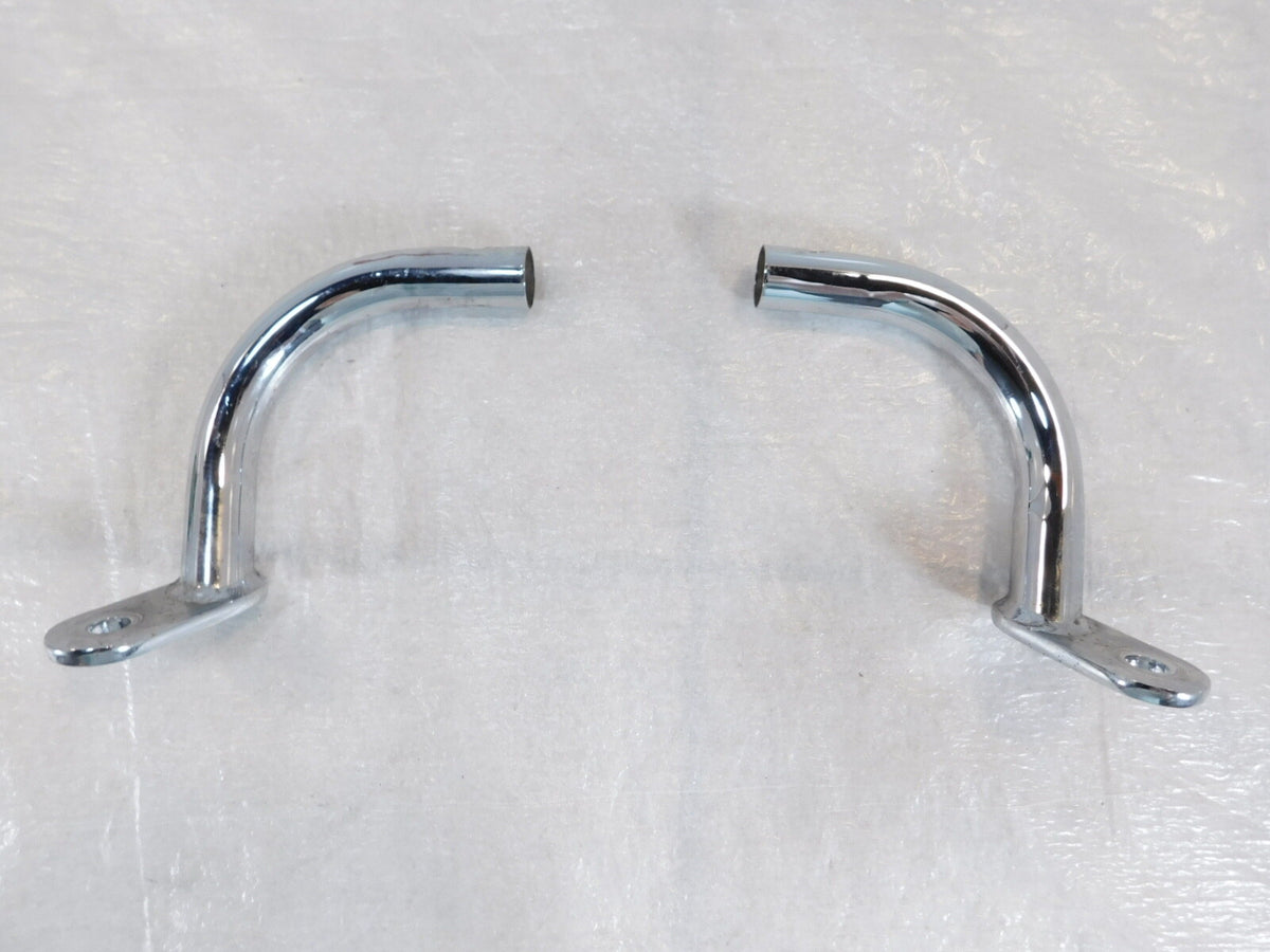 Harley Electra Glide Rear Left & Right Chrome Saddlebag Crash Guard Eliminators