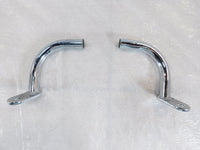 Harley Electra Glide Rear Left & Right Chrome Saddlebag Crash Guard Eliminators