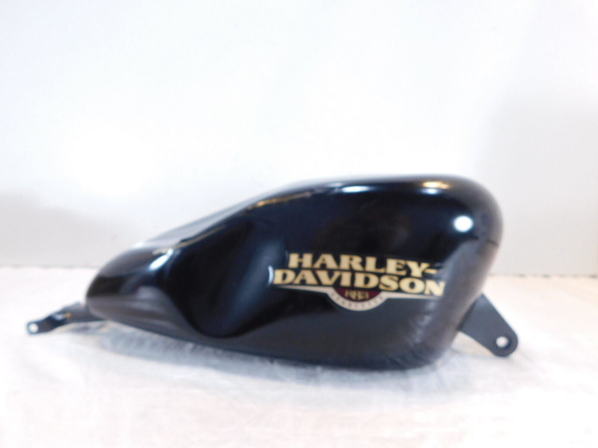 Dented Harley Sportster 883 Iron 1200 Nightster Black Fuel Gas Petrol Tank - C3 Cycle