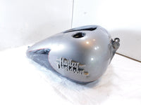 10-17 Harley Davidson Dyna Wide Glide & Street Bob Gray Fuel Gas Tank - DENTED - C3 Cycle