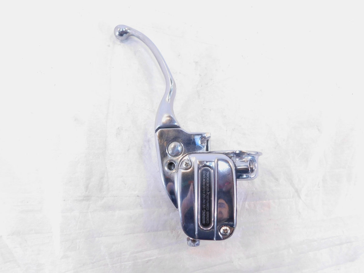 Harley CVO Chrome Road King Street Electra Glide Chrome Master Cylinder & Lever - C3 Cycle