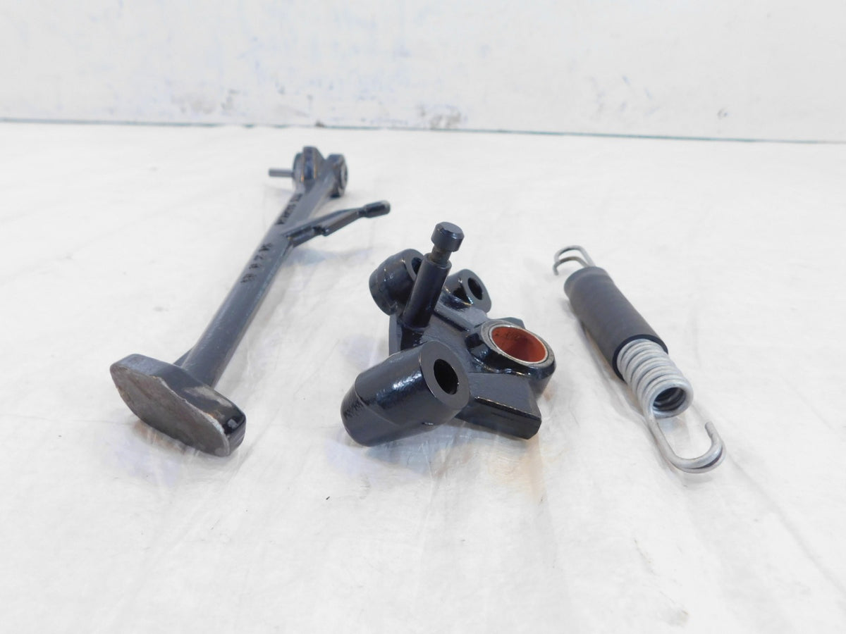 BMW F800 F800GT F800R Black Kick Side Stand Kickstand Sidestand Bracket & Spring - C3 Cycle