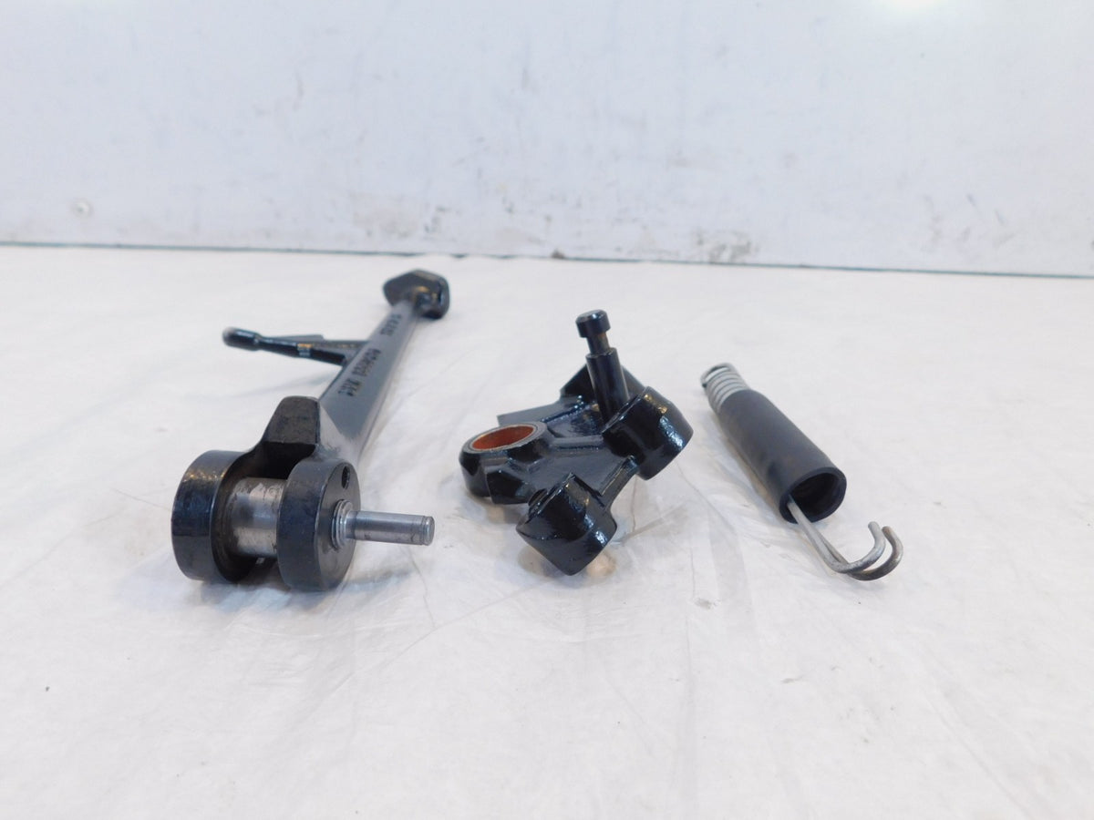 BMW F800 F800GT F800R Black Kick Side Stand Kickstand Sidestand Bracket & Spring - C3 Cycle