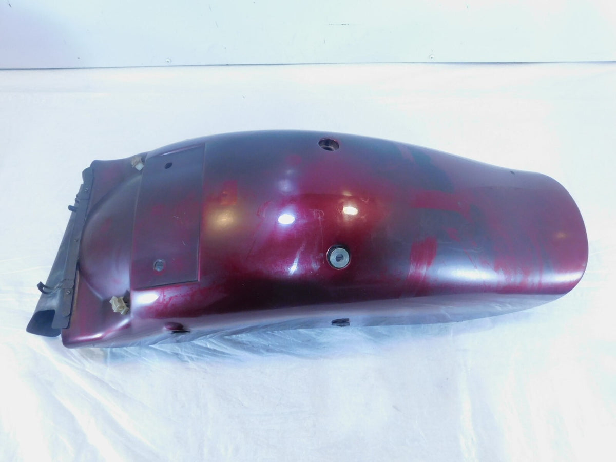 2004 04 Honda Shadow VT600CD Deluxe Burgundy Rear Wheel Cover Mud Guard Fender - C3 Cycle