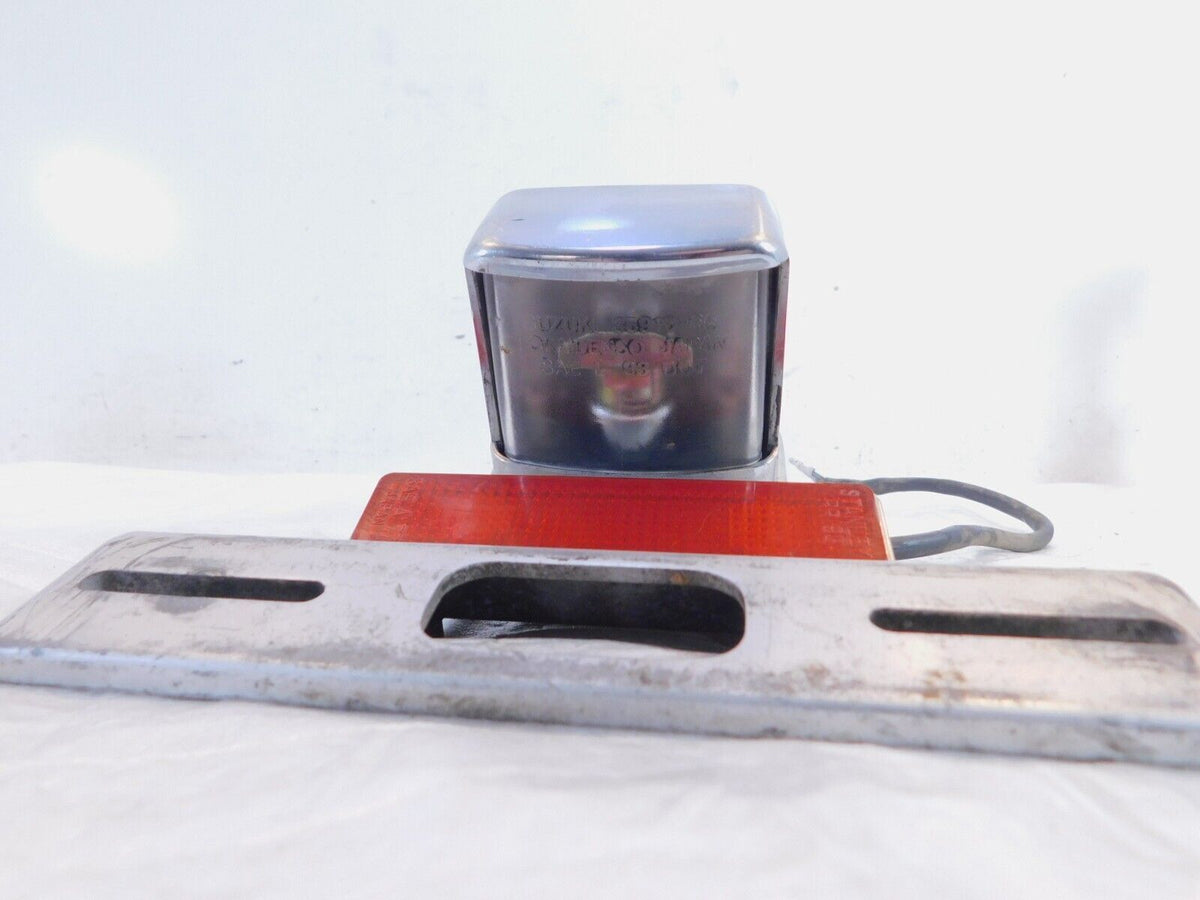 86-04 Suzuki Savage 650 LS650 Rear Fender License Plate Bracket & Tag Light Lamp - C3 Cycle