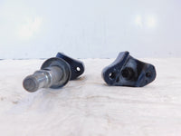 Harley Davidson Sportster 883 & 1200 & Dyna Black Handlebar Bar Riser Clamps - C3 Cycle