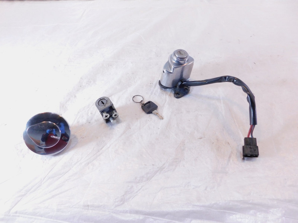 Honda VTX1300 VTX1300C VTX1300R VTX1300S VTX1300T Ignition Switch Lock Set & Key - C3 Cycle