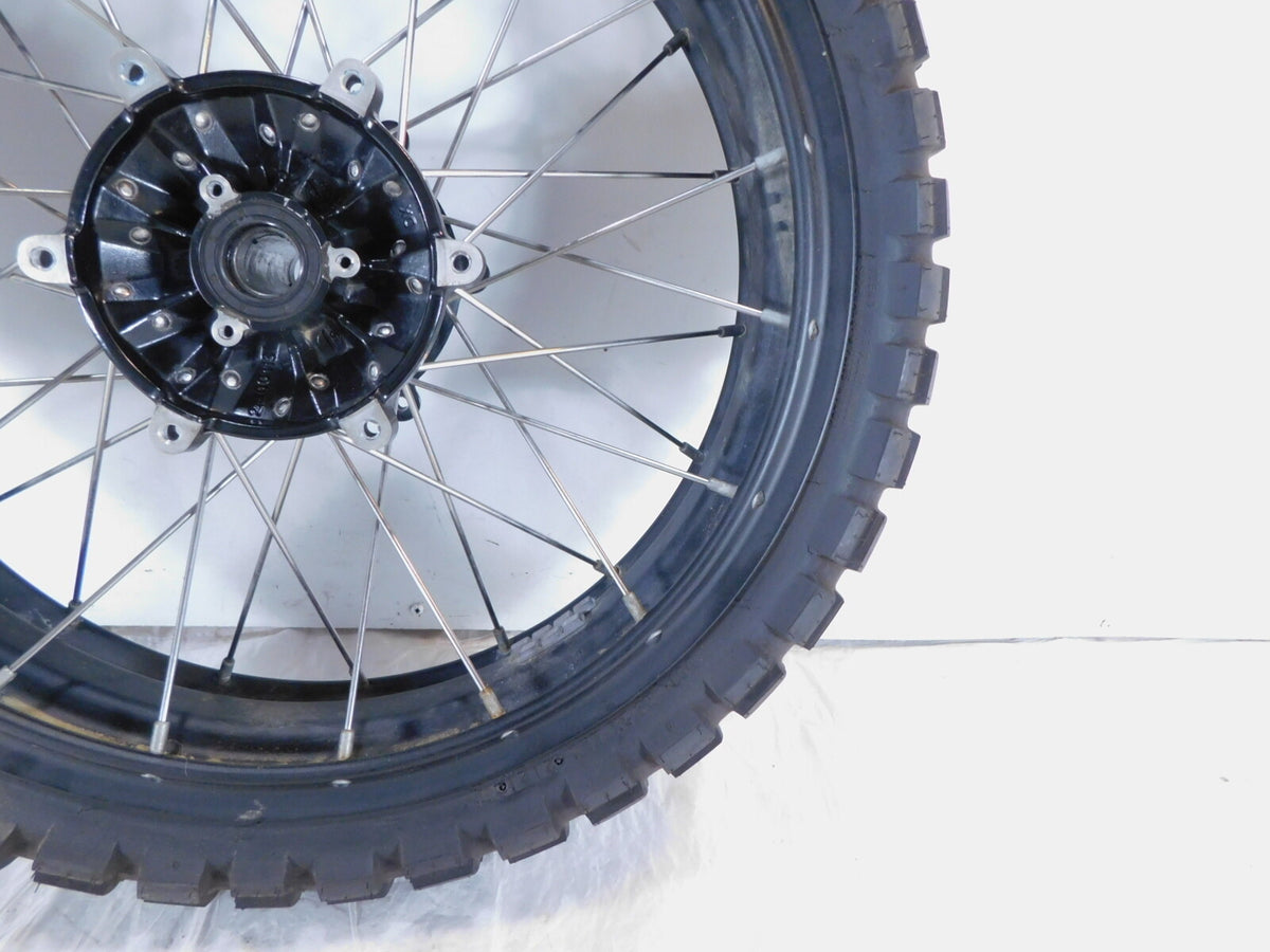 2016-2017 Aprilia Caponord 1200 Rally Black Laced Front Wheel Rim & Tire 19"x3" - C3 Cycle