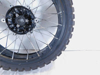 2016-2017 Aprilia Caponord 1200 Rally Black Laced Front Wheel Rim & Tire 19"x3" - C3 Cycle