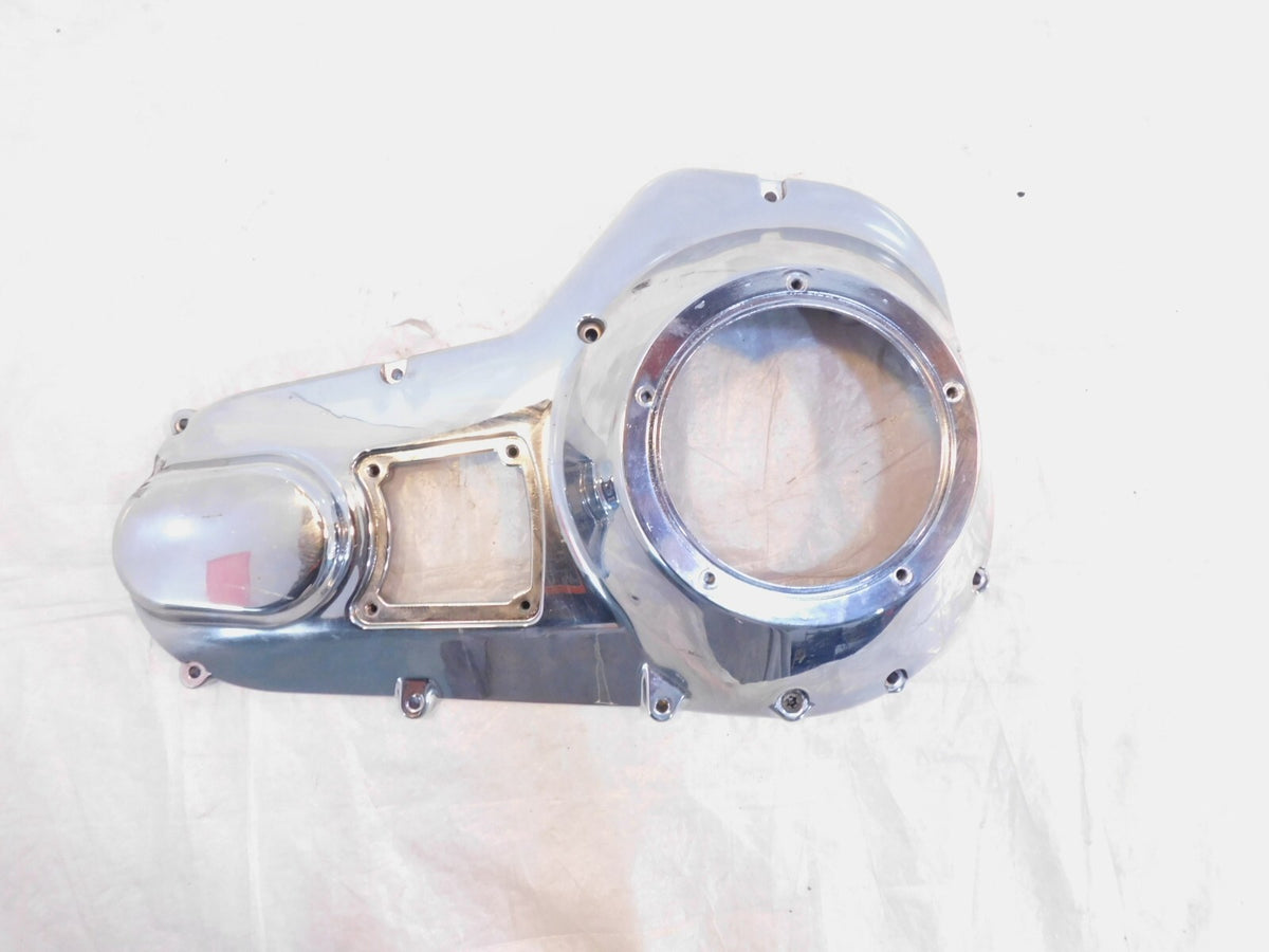 Harley Davidson Road King & Electra Glide Chrome Left Engine Motor Clutch Cover - C3 Cycle