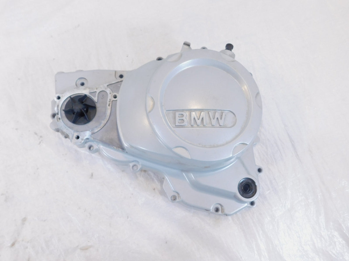 BMW F650GS Dakar & F650CS Scarver Silver Left Engine Motor Primary Clutch Cover - C3 Cycle