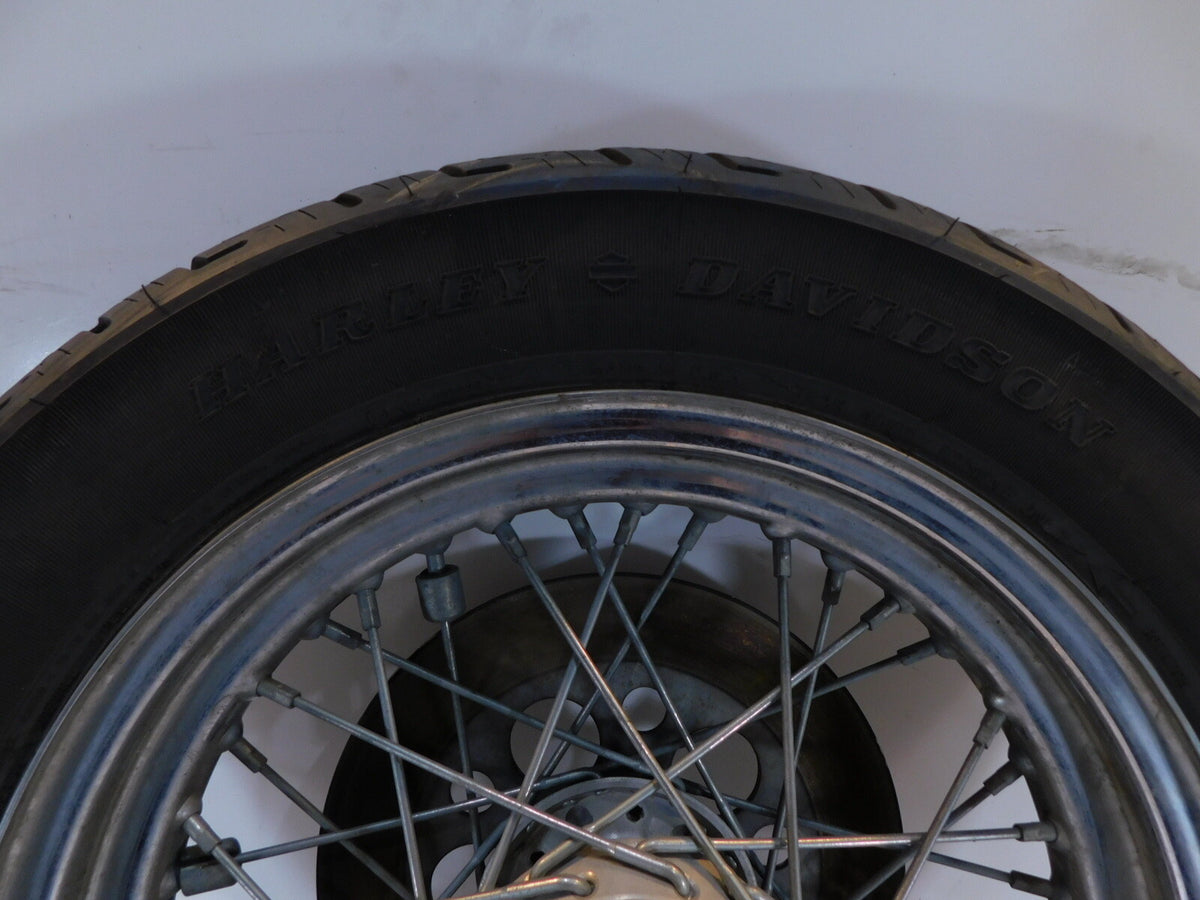 Harley Davidson Dyna Softail & Sportster 883 & 1200 Laced Rear Wheel Rim w/ Tire - C3 Cycle