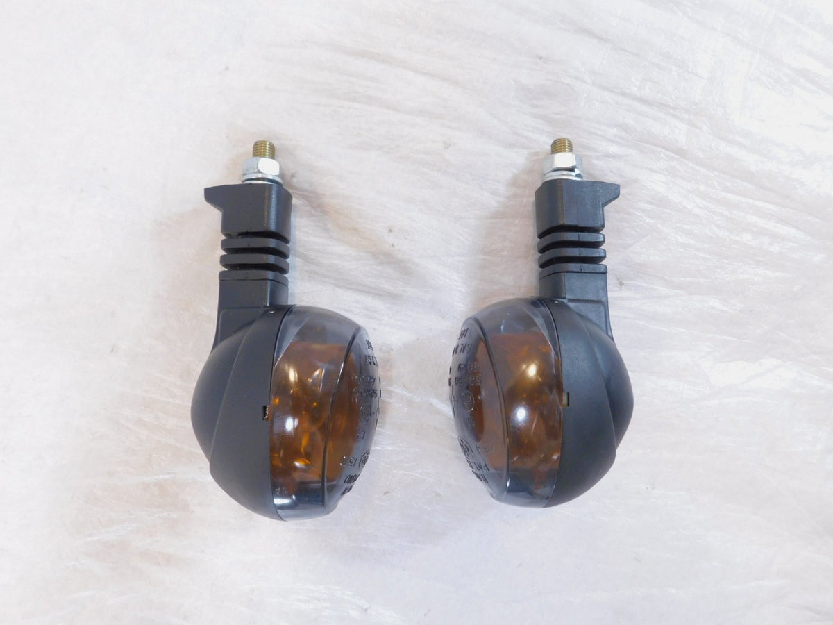 Buell XB XB9 XB12 Lightning Ulysses & Blast Black Rear Turn Signal Indicators - C3 Cycle