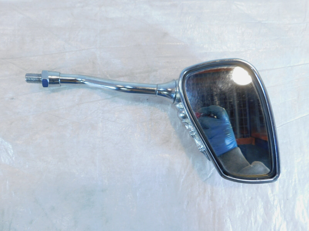 Harley Dyna Sportster Softail FXR Sportster Skeleton Hand Right Rear View Mirror