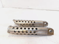 Harley Davidson FXR Dyna Sportster & Softail Silencer Style Footpegs Footrests - C3 Cycle