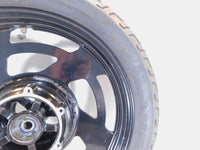 1988 1989 1990 Yamaha V-Max 1200 VMX12 OEM Black Cast Front Wheel Rim & Tire - C3 Cycle