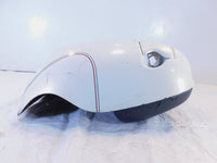 Harley Touring Electra Glide Ultra Classic White Left Lower Leg Fairing Glovebox - C3 Cycle