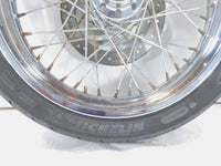 Harley Softail Night Train Deuce Dyna Wide Glide 19" Laced Front Wheel Rim -Bent - C3 Cycle