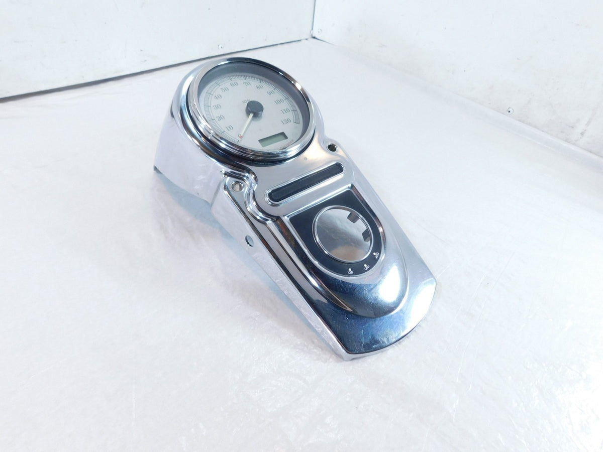 Harley Davidson Super Glide Classic Fuel Gas Petrol Tank Console & Speedometer - C3 Cycle