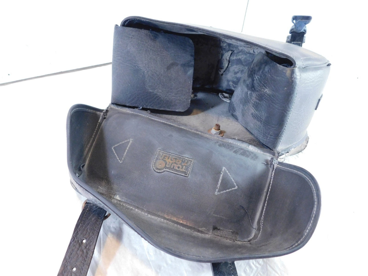 2007 07 Harley Davidson Softail Custom FXSTC Black Right Side Luggage Saddle Bag - C3 Cycle