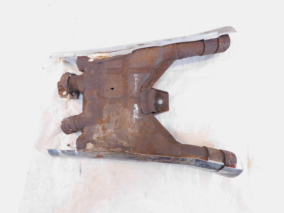 82-83 Yamaha XJ750 Maxim 750 Exhaust Muffler System Mid Pipe Chamber Manifold - C3 Cycle