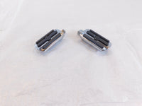 Harley Touring FXR Dyna Sportster & Softail Chrome & Rubber Footpegs Footrests