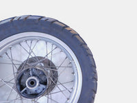 BMW G650GS Sertao & F650GS Dakar Spoked Laced Rear Wheel Rim w/ Tire & Rotor - C3 Cycle