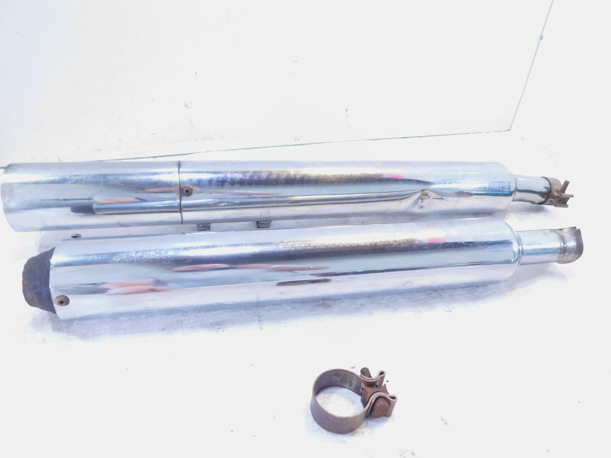 Harley Electra Glide & Road King Screamin Eagle Slip on Exhaust Pipe Mufflers - C3 Cycle