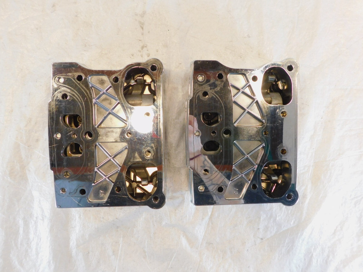 Harley Davidson Touring Dyna & Softail Chrome Cylinder Head Rocker Boxes - C3 Cycle