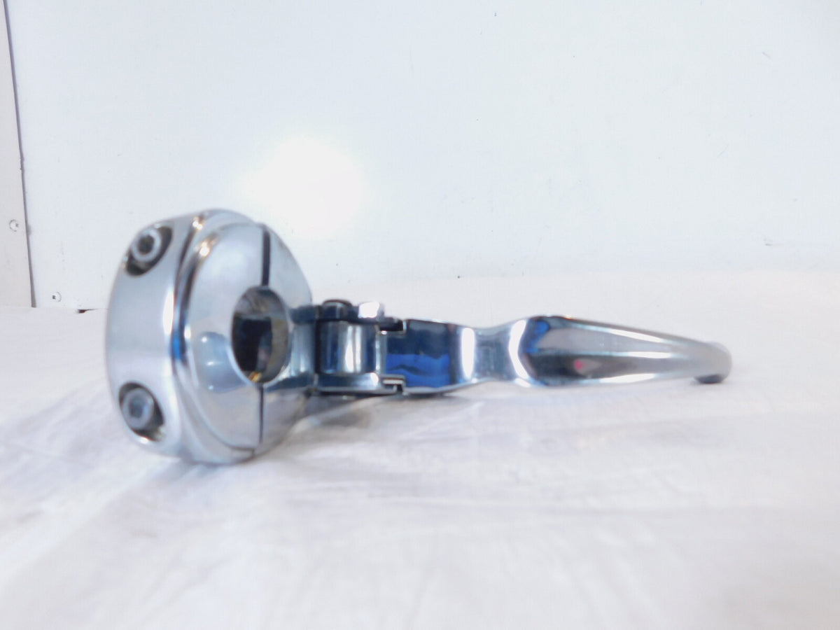 Harley Electra Glide Softail Dyna Sportster Chrome Clutch Lever & Mount Bracket - C3 Cycle