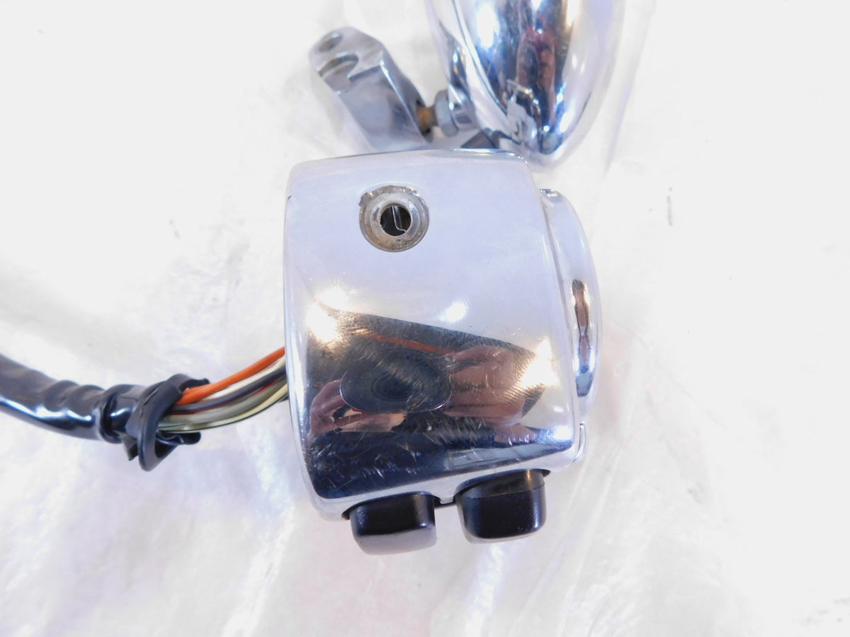 07-08 Harley Screamin Eagle CVO Road King Chrome Right Handlebar Switch Buttons - C3 Cycle