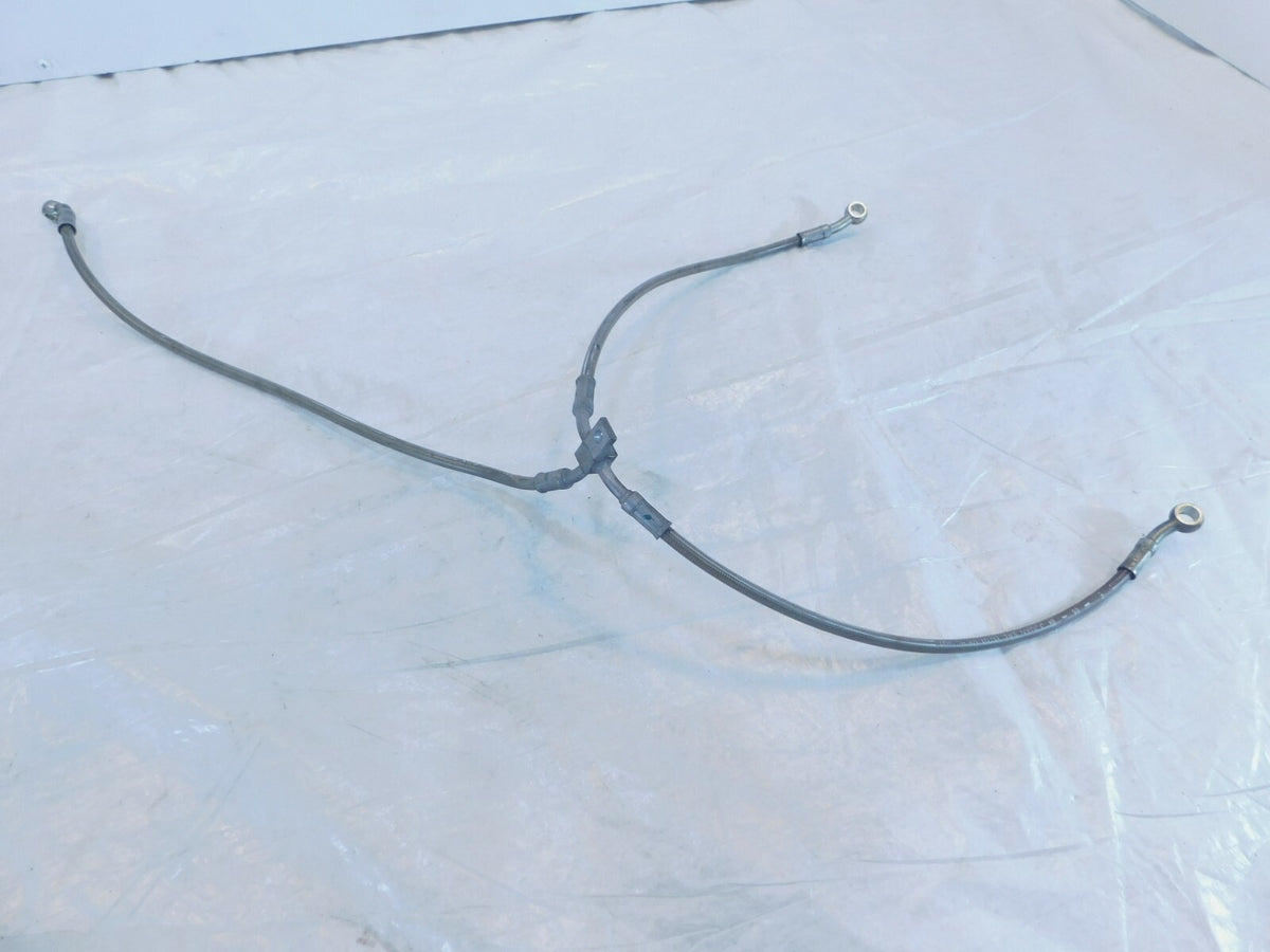 2007-2013 Aprilia Mana 850 NON-ABS Front Wheel Cylinder Caliper Hose Pipe Lines - C3 Cycle