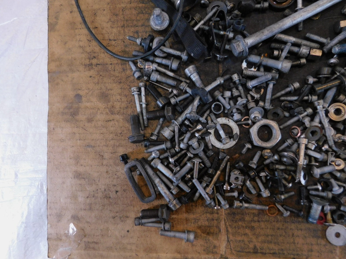 2005 05 BMW R1200ST R1200 ST Misc Nuts Bolts Brackets Hardware Parts Box Lot - C3 Cycle