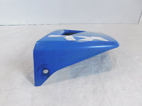 1987 87 Kawasaki KLR650 KLR 650 Blue Left Engine Coolant Radiator Cover Fairing - C3 Cycle