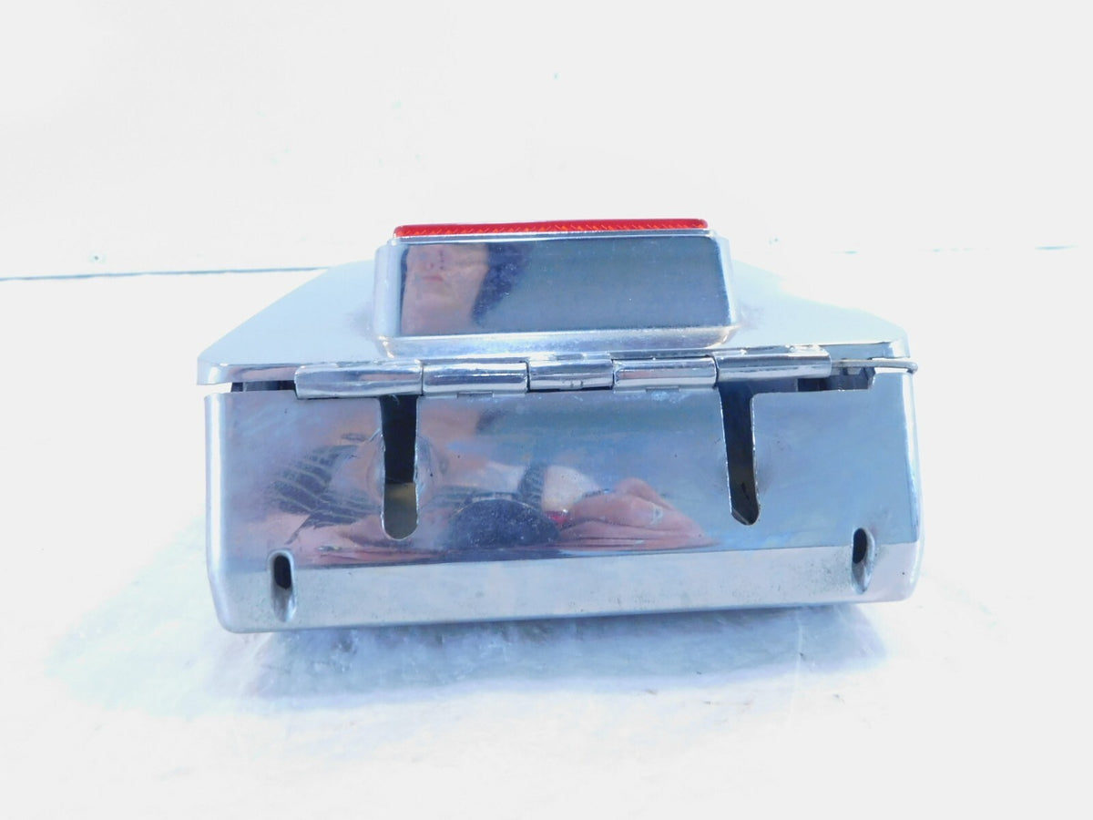 84-99 Yamaha Virago 700 750 1000 1100 XV750 Rear Seat Backrest Tool Storage Box - C3 Cycle