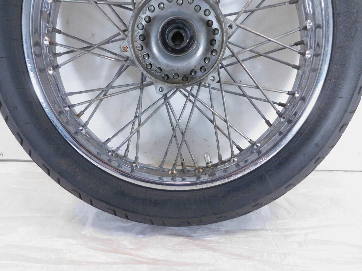 1999-2009 Yamaha V-Star 1100 XVS1100 Custom Laced Spoked Front Wheel - Bent - C3 Cycle