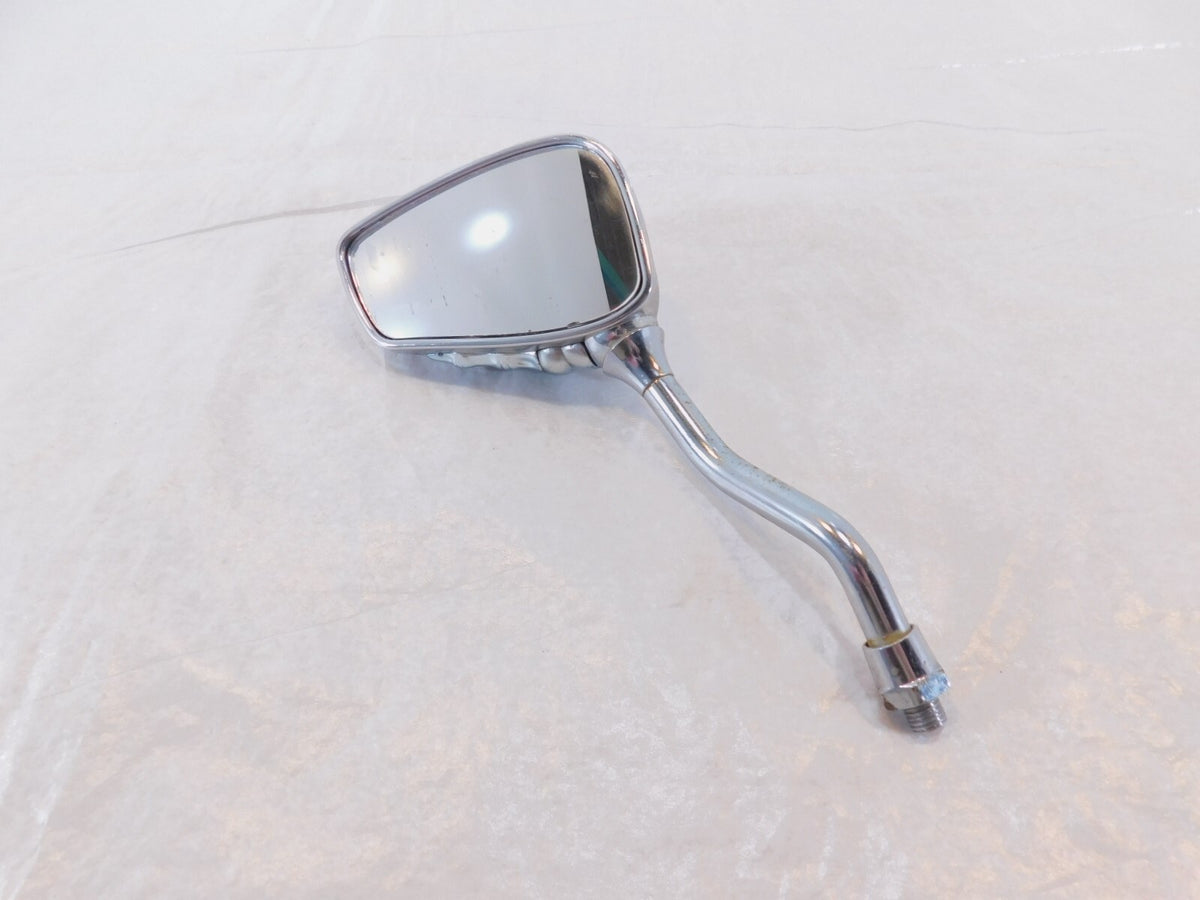 Kawasaki Vulcan VN900 Classic LT Front Left Side Rear View Skeletal Hand Mirror - C3 Cycle