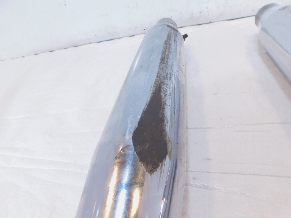 Harley Davidson Sportster 883 & 1200 Chrome Exhaust Header Pipe Mufflers - C3 Cycle