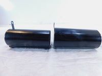Pair 1973-1988 Harley Davidson Tour Glide & Electra Glide Front Fork Cover Tins - C3 Cycle