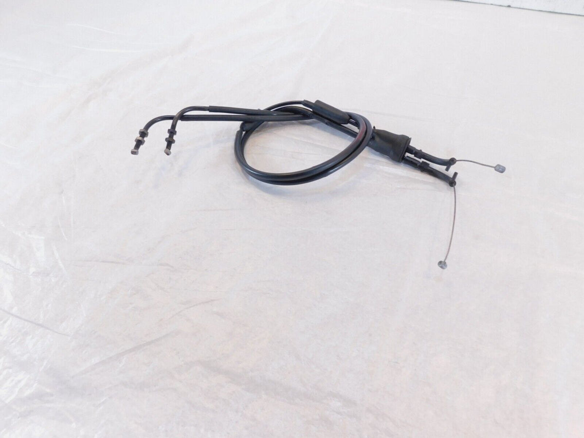 2008-12 Triumph Street Triple 675 675R Handlebar Push/Pull Throttle Cable Lines - C3 Cycle