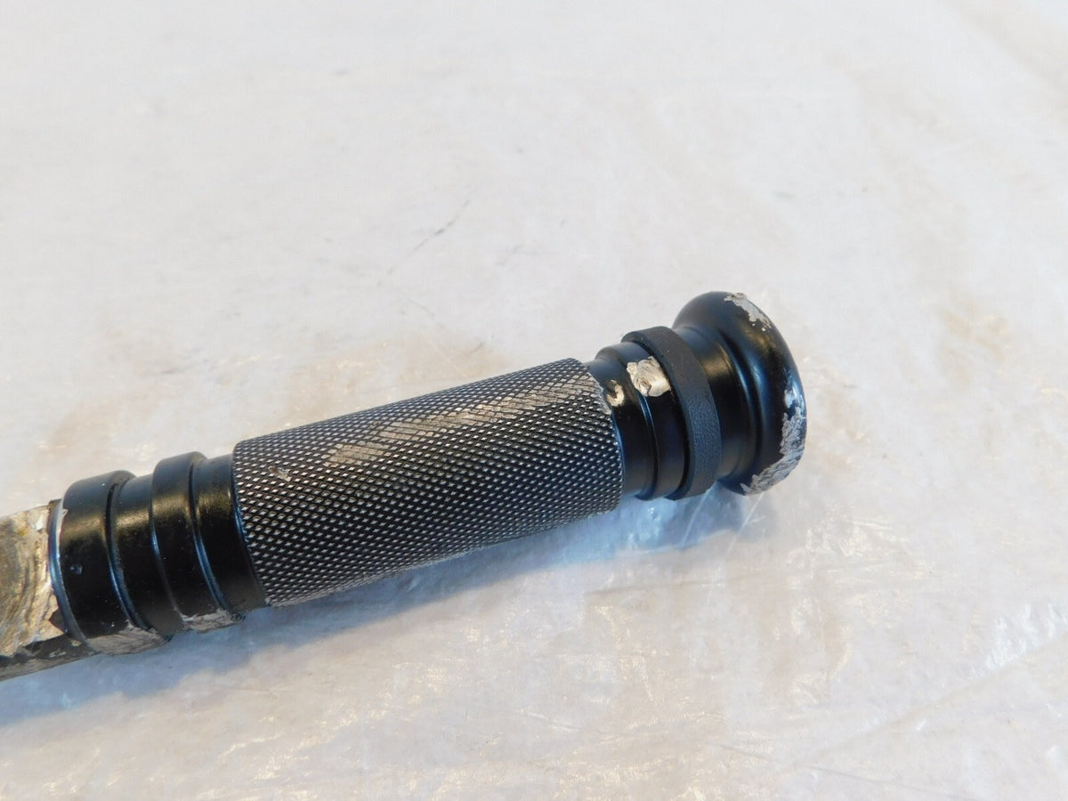 Harley Touring FXR Dyna Sportster & Softail Black Foot Peg Footpeg Footrests - C3 Cycle