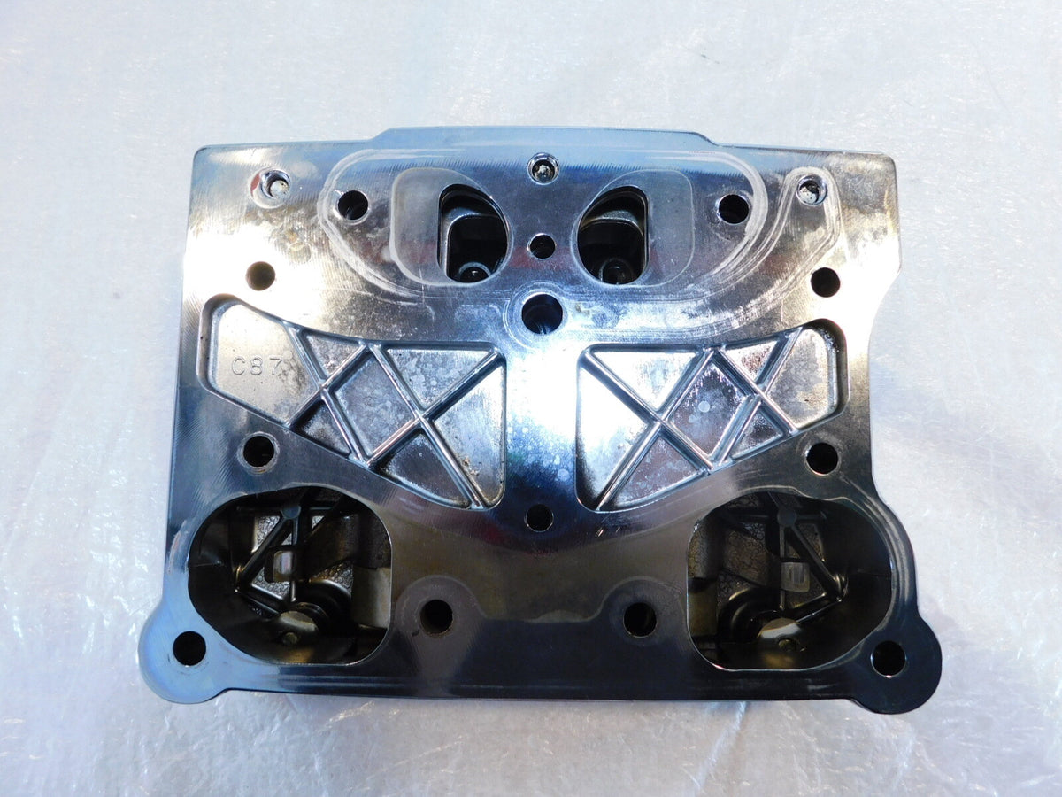 Harley Davidson Touring Dyna & Softail Chrome Cylinder Head Rocker Box w/ Arms