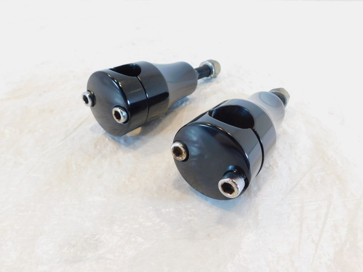 1999-2009 Harley Davidson Softail Night Train Black Handlebar Bracket Risers - C3 Cycle