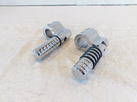 Harley Electra Glide & Road King Highway Footrest Footpeg Mount Bracket Clamps - C3 Cycle